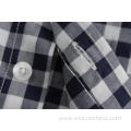 Plaid Pattern Short Sleeves Mens Casual Shirt